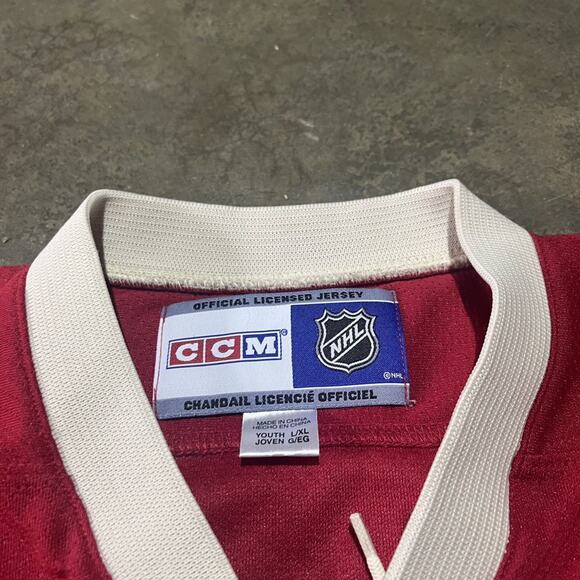 Vintage Y2k Minnesota Wild CCM Red Hockey Jersey - Picture 4 of 4